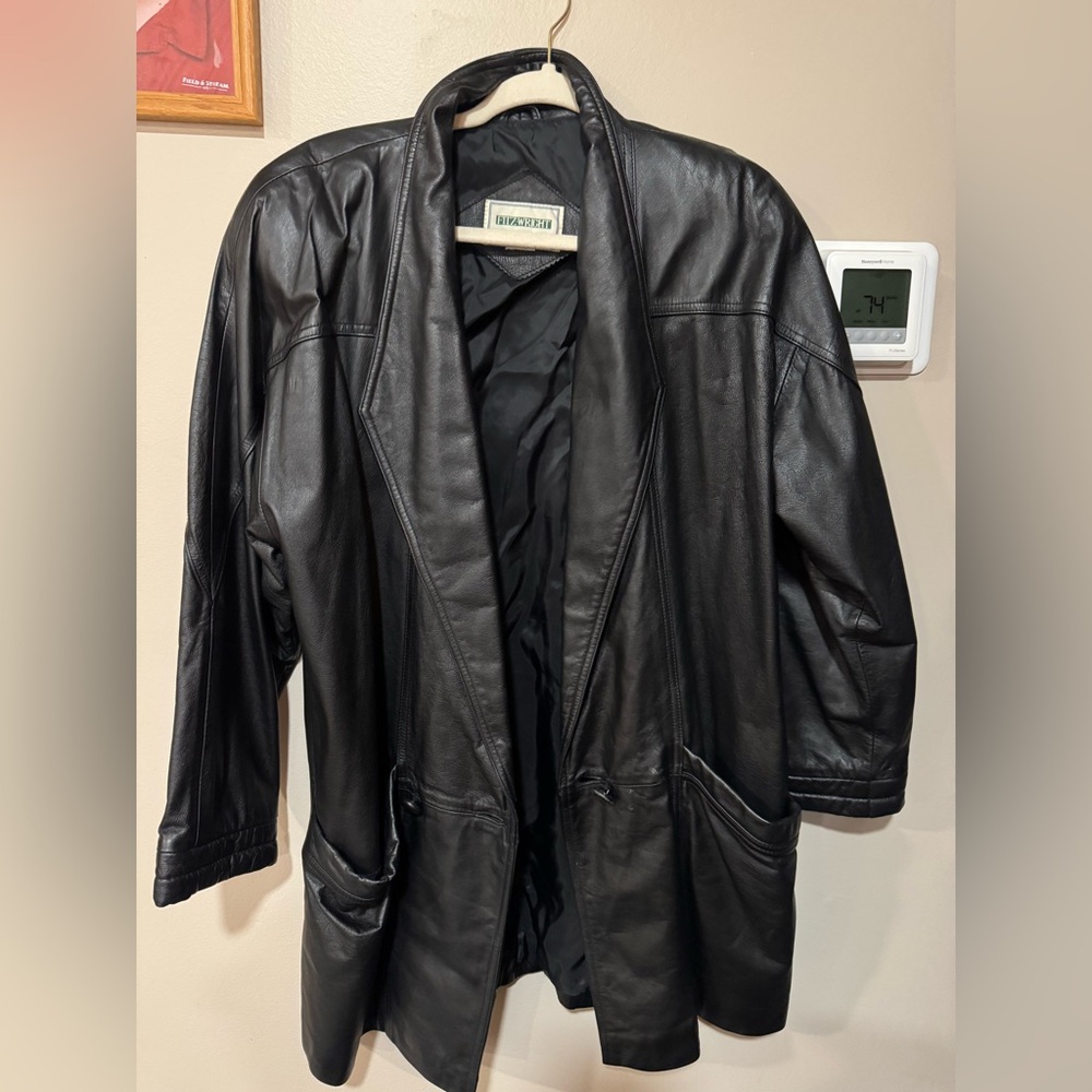 Fitz wright leather jacket